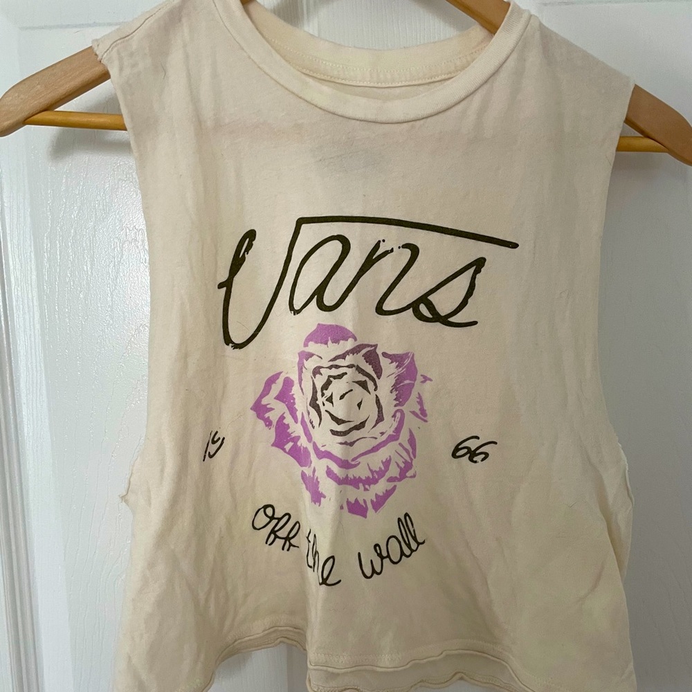 Vans cropped tank